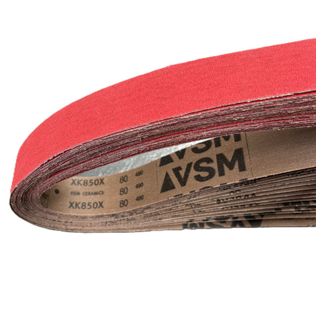 50mm x 1830mm VSM XK850X Ceramic Sanding Belts