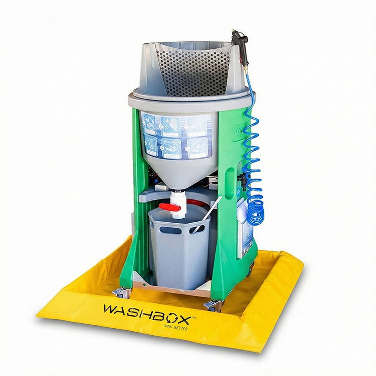 Washbox Rocket Splash And Spill Containment Bund