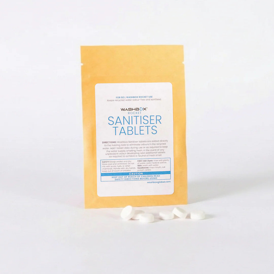 Washbox Rocket Sanitiser Tablets - 50 Pack