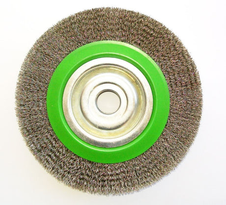 Stainless Steel Wire Brush Bench Wheels
