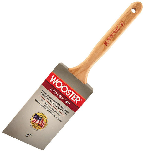 Wooster Ultra Pro Firm Lindbeck Long Handled Angle Sash Brushes