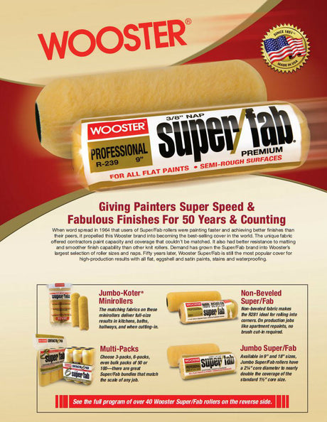 Wooster Super Fab Roller Sleeves