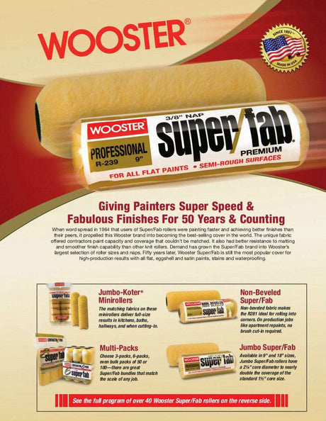 Wooster Super Fab Roller Sleeves