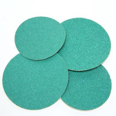 150mm Zirconia Adhesive Backed Linishing Discs, 10 Packs