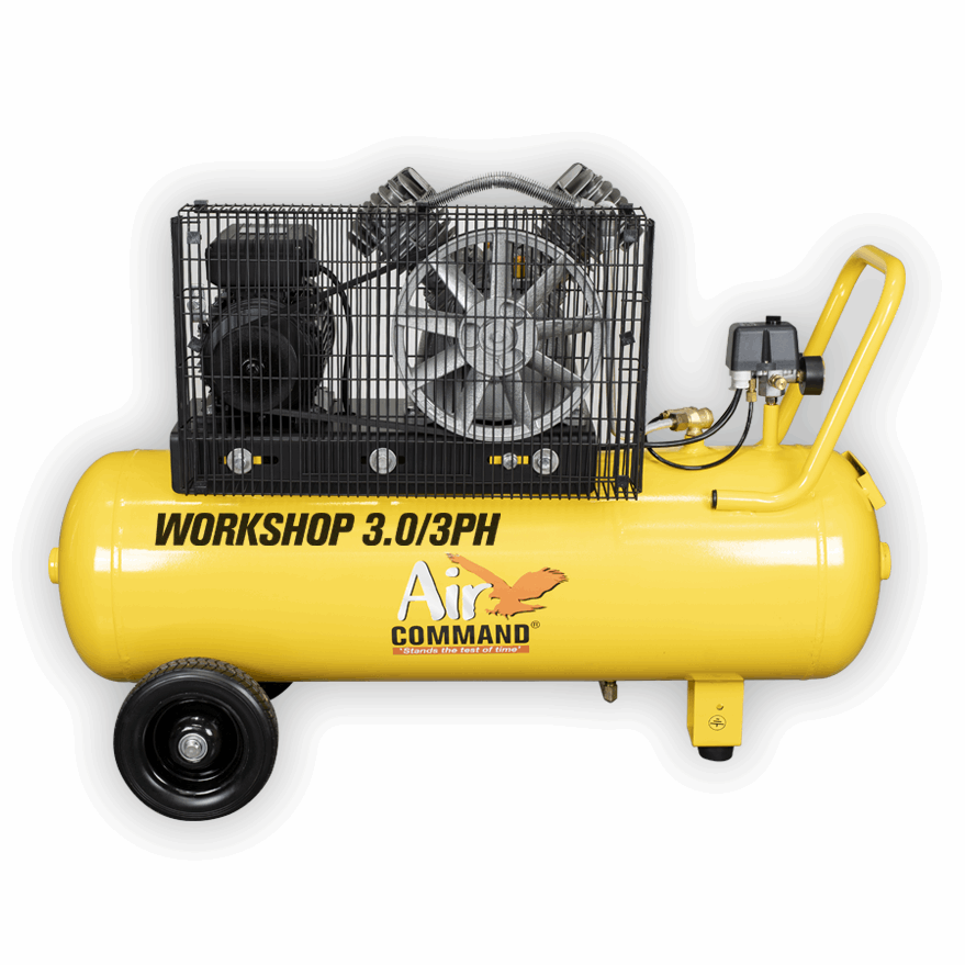 Air Command 3HP 90L Workshop Air Compressor 400V WS3.OCI/3