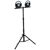 Almax Leopard Cordless LED Work Light Kit Includes 2 Lights And Adjustable Stand