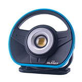 Almax Leopard Cordless LED Work Light Kit Includes 2 Lights And Adjustable Stand - BONUS FREE HEADLAMP