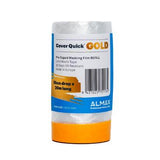 Cover Quick Gold masking film refill roll with ALMAX branding on a white background