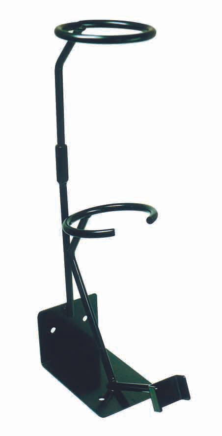 Gravity Spray Gun Stand With Paint Strainer Holder