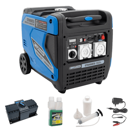6000W Silenced Electric Start Inverter Generator - Solar Back Up Package
