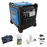 GT Power 8000W Electric Start Inverter Generator - Off Grid Solar Backup Package
