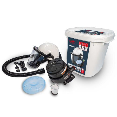 Jetstream MK7 Safety Helmet & Visor With Powered Air Supply Unit
