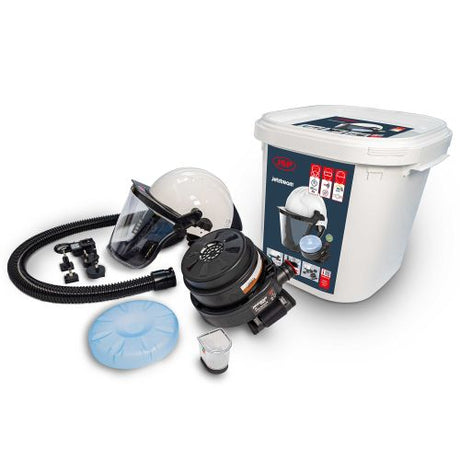 Jetstream MK7 Safety Helmet & Visor With Powered Air Supply Unit