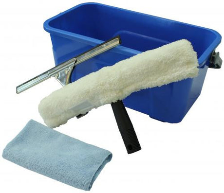 Complete Window Cleaning Set Including Bucket
