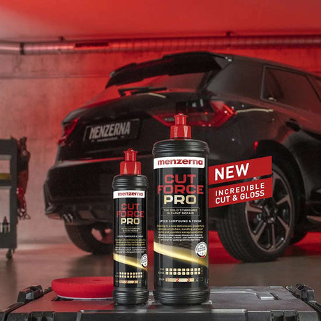 Menzerna Cut Force Pro Compound - Incredible Gloss On Clear Coats