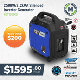 GT Power 2500 Electric Start Inverter Generator GT2500ESi