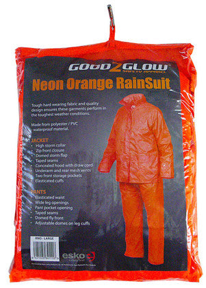 Good2Glow Neon Jacket and Pant Rainsuits