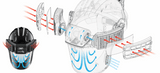Powercap Infinity Battery Powered Air Supplied Respirator With Safety Helmet