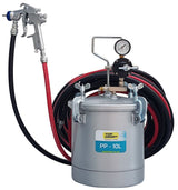 10 litre Industrial Pressure Pot Including 10m Hose Set And Industrial Spray Gun
