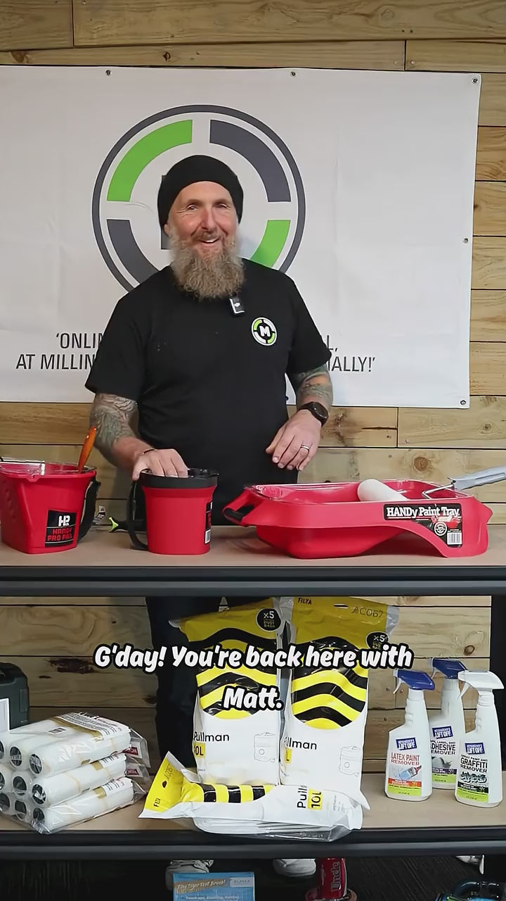 Handy Paint Pail - Making Cutting In Easy