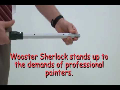 Wooster Sherlock GT Convertible Monster Roller Pole - 2.4m - 4.8m