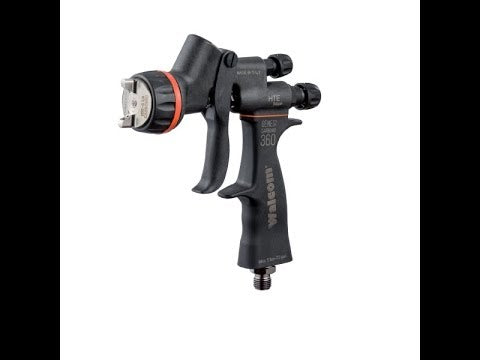 Walcom Genesi Carbonio 360 EVO Clear Carbon Fibre Spray Gun