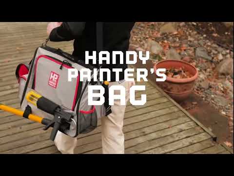 HANDY Painters Tool Bag Lite - Keeping The Professional Painter In All Of Us Organized