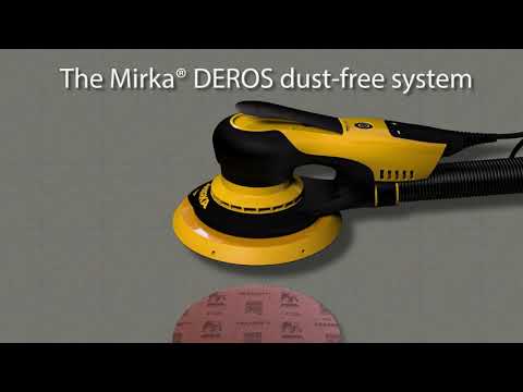 Mirka DEROS 150mm Random Orbital Sander, 8mm Orbit