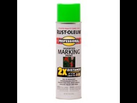 Rust-Oleum Professional 2X Inverted Marking Spray Paint - 8 Colours Available