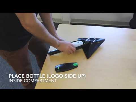 Unger Stingray Indoor Glass And Hard Surface Cleaning Kit