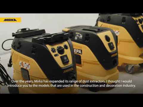 Mirka Dustless Deos 383CV Sander And Vacuum Combos - 3 Options