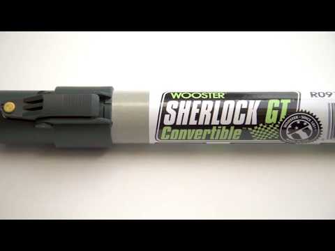 Wooster Sherlock GT Convertible Roller Pole - 1.2m - 2.4m