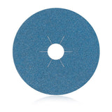 Smirdex 115mm x 22mm Zirconia Fiber Discs - 36grit, 25 pack