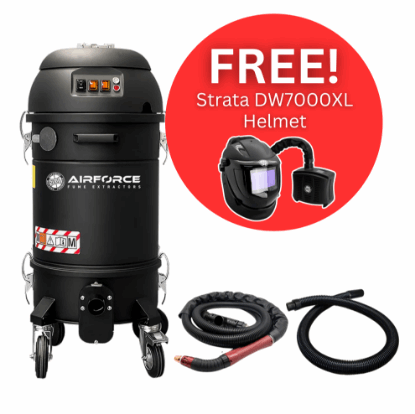 Strata Airforce M20 Mig Welding Fume Extractor - Fume Free MIG Welding - FREE STRATA DW7000XL PAPR SET