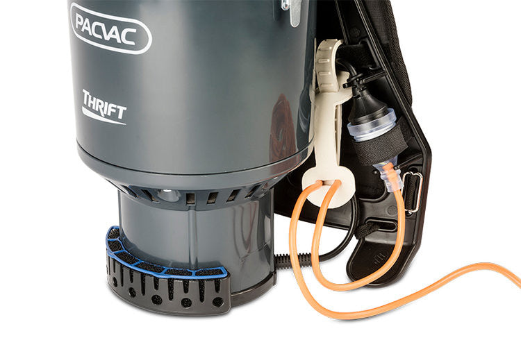 Pacvac Thrift 650 Backpack Vacuum, base