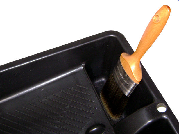 Extra Heavy Duty Paint Roller Tray with paint well to store paint brush