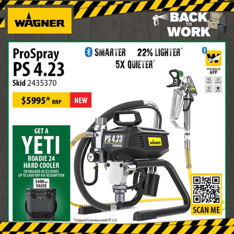 Wagner Pro Spray PS4.23 - This Sprayer Delivers Superior Results