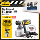 Wagner FC4000  - 18V Cordless Professional Fine Finishing XVLP Sprayer