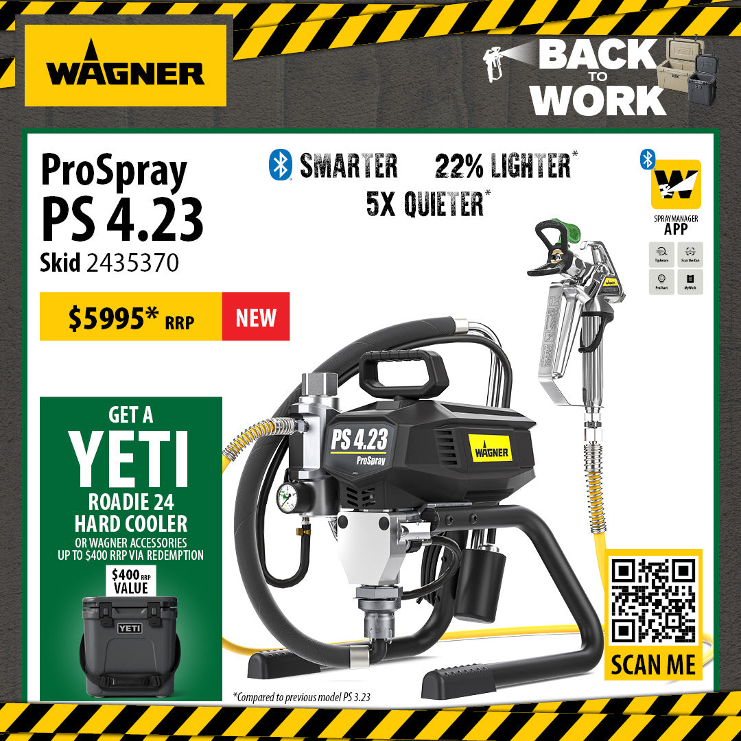 Wagner Pro Spray PS4.23 - This Sprayer Delivers Superior Results