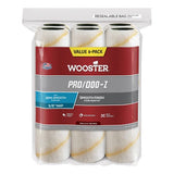 230mm x 10mm Wooster Pro Doo-Z Roller - Contractors 6 Pack