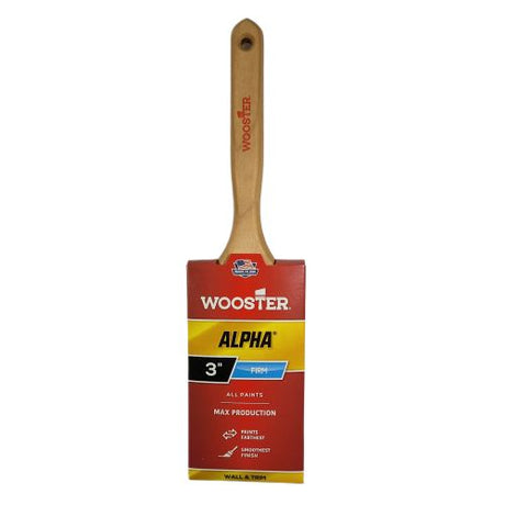 Wooster Alpha Flat Long Handled Sash Paint Brush